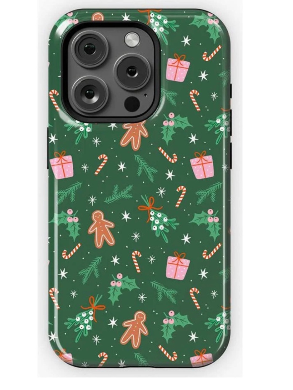 iPhone 15 PRO Everything Nice Gingerbread Case